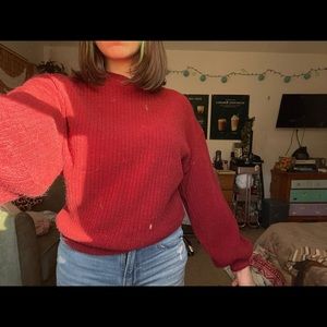 Red Women’s Sweater- size S